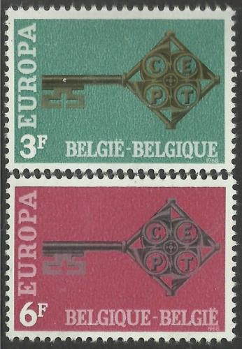 Poštové známky Belgicko 1968 Európa CEPT Mi# 1511-12