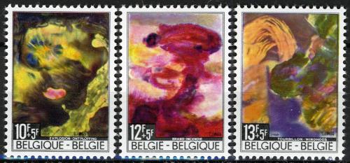 Poštové známky Belgicko 1968 Katastrofy, Pol Mara Mi# 1518-20