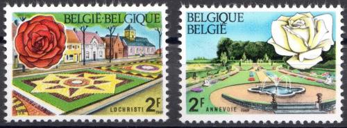 Potov znmky Belgicko 1969 Zahrady Mi# 1558-59 