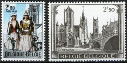 Poštové známky Belgicko 1971 Turistika Mi# 1646-47