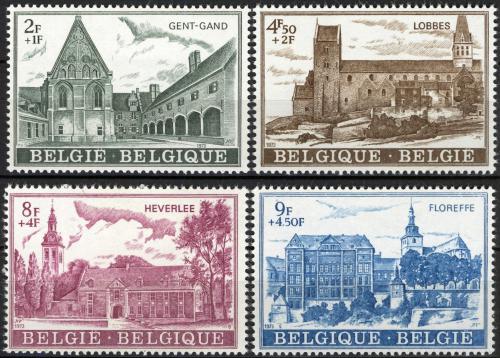 Poštové známky Belgicko 1973 Kultúra Mi# 1715-18