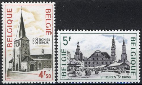 Poštové známky Belgicko 1975 Turistické zaujímavosti Mi# 1824-25