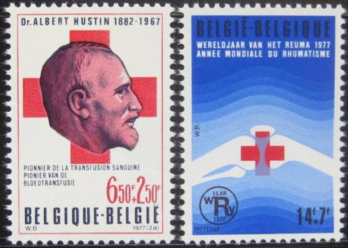 Poštové známky Belgicko 1977 Èervený kríž Mi# 1892-93