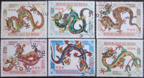 Potov znmky Benin 2000 Nov rok, Rok draka - zvi obrzok