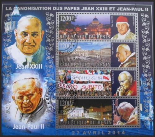 Potov znmky Benin 2014 Pape Jan Pavel II.