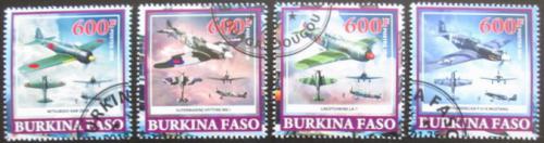 Potov znmky Burkina Faso 2019 Vojnov lietadla I Mi# N/N