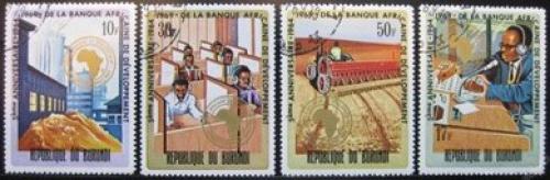 Potov znmky Burundi 1969 Rozvojov banka Mi# 502-05 - zvi obrzok
