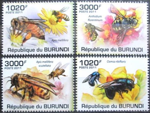 Potov znmky Burundi 2011 Vely Mi# 2002-05 Kat 9.50