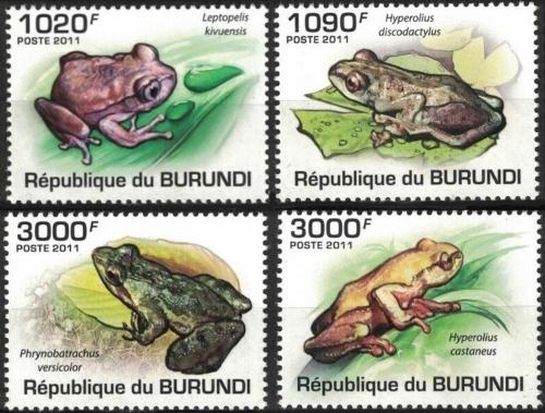 Potov znmky Burundi 2011 aby Mi# 2062-65 Kat 9.50