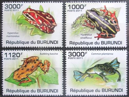 Potov znmky Burundi 2011 aby Mi# 2066-69 Kat 9.50