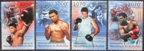 Potov znmky Burundi 2012 Box, Muhammad Ali Mi# 2295-98 Kat 10