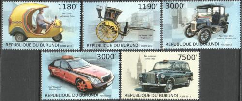 Potov znmky Burundi 2012 Histria taxisluby Mi# 2893-97 Kat 10 - zvi obrzok