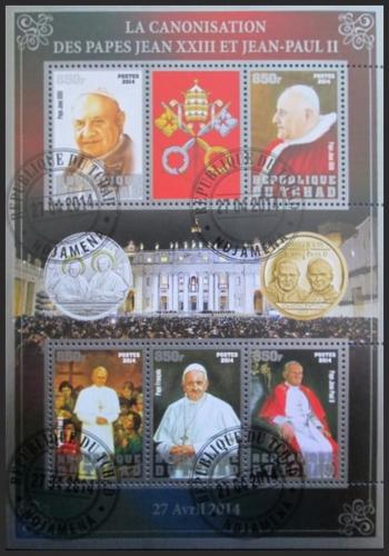 Potov znmky ad 2014 Pape Jan Pavel II. 1B