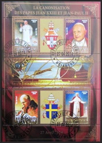 Potov znmky ad 2014 Pape Jan Pavel II., zlat psmo 1A