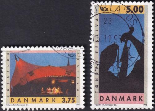 Potovn znmky Dnsko 1995 Festivaly 1B Mi# 1105-06