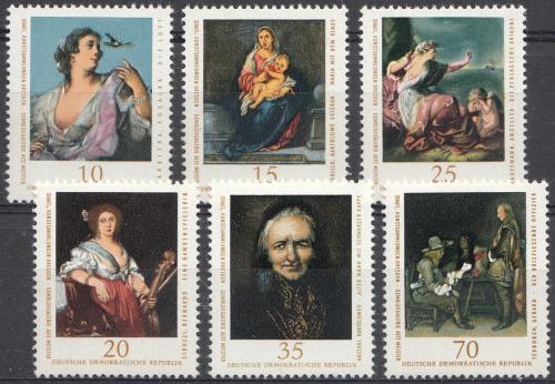 Poštové známky DDR 1976 Umenie Mi# 2193-98