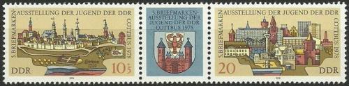 Poštové známky DDR 1978 Chotìbuz Mi# 2343-44
