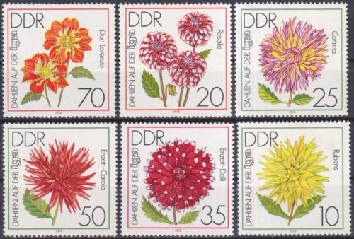 Poštové známky DDR 1979 Jiøiny Mi# 2435-40