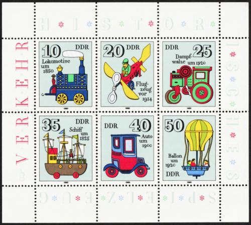 Poštové známky DDR 1980 Hraèky Mi# 2566-71