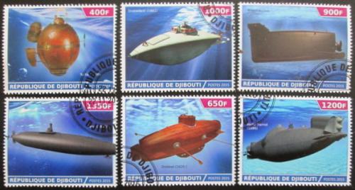 Potov znmky Dibutsko 2015 Ponorky 2B Mi# N/N