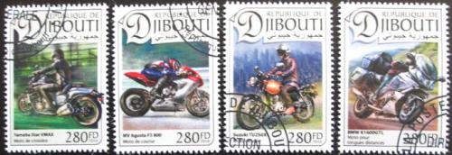 Potov znmky Dibutsko 2016 Motocykle 1B Mi# 1353-56 Kat 11  - zvi obrzok