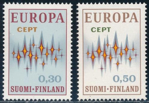Poštové známky Fínsko 1972 Európa CEPT Mi# 700-01