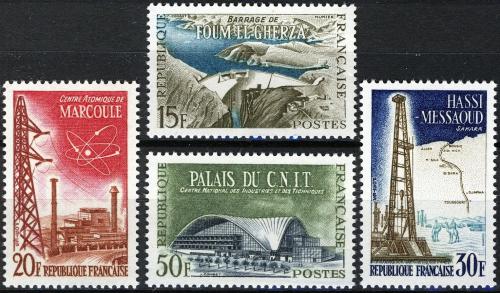 Potov znmky Franczsko 1959 Architektra Mi# 1247-50 - zvi obrzok