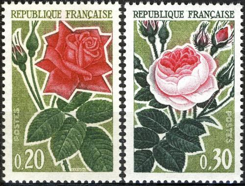 Potov znmky Franczsko 1962 Re Mi# 1409-10