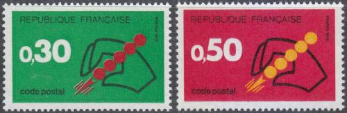 Potov znmky Franczsko 1972 Uveden PS Mi# 1795-96