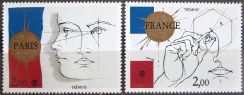 Potov znmky Franczsko 1981 Vstava PHILEXFRANCE Mi# 2262-63