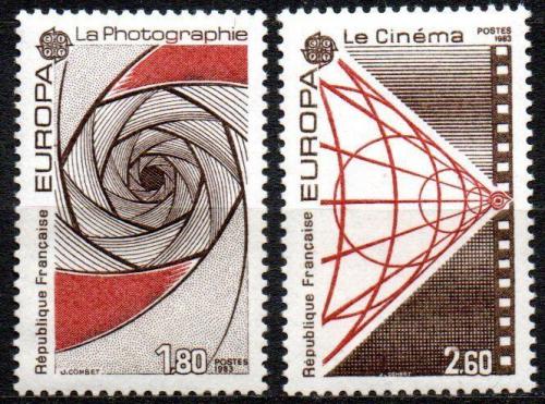 Poštové známky Francúzsko 1983 Európa CEPT, velká díla civilizace Mi# 2396-97 Kat 5€