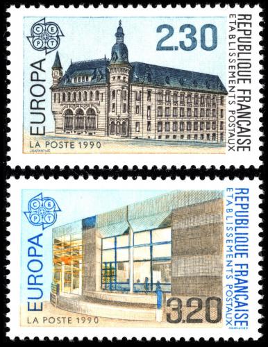 Poštové známky Francúzsko 1990 Európa CEPT, pošta Mi# 2770-71