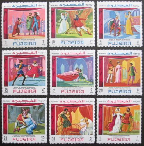 Poštové známky Fudžajra 1969 Shakespearovy hry Mi# 311-19