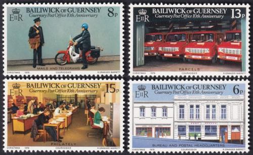 Potov znmky Guernsey 1979 Potovn sluby Mi# 195-98
