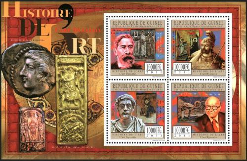 Poštové známky Guinea 2011 Byzantské umenie Mi# 8774-77 Kat 16€