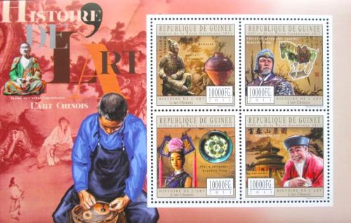 Poštové známky Guinea 2011 Èínské umenie Mi# 8778-81 Kat 16€