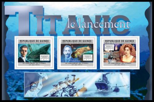 Poštové známky Guinea 2011 Loï Titanic Mi# 8960-62 Kat 16€