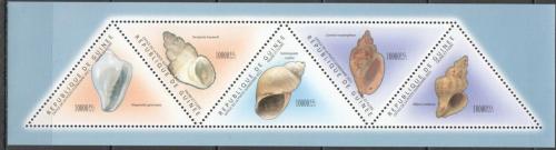 Poštové známky Guinea 2011 Mušle Mi# 8586-90 Kat 20€