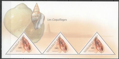 Poštové známky Guinea 2011 Mušle Mi# Block 1985 Kat 18€
