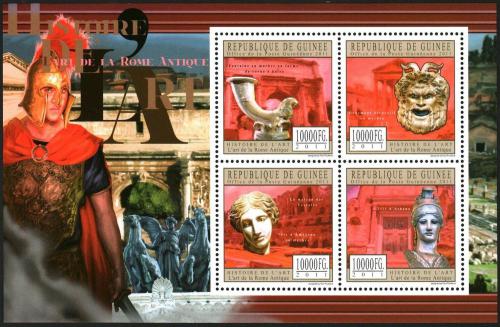 Poštové známky Guinea 2011 Øímské umenie Mi# 8770-73 Kat 16€