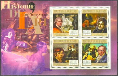Poštové známky Guinea 2011 Umenie, romantismus Mi# 8806-09 Kat 16€