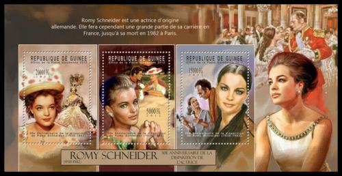 Poštové známky Guinea 2012 Romy Schneider Mi# 9340-42 Kat 16€