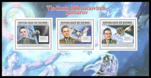 Poštové známky Guinea 2012 Vladimir Komarov Mi# 9087-89 Kat 16€