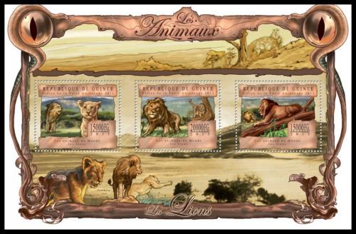 Poštové známky Guinea 2013 Levy Mi# 9841-43 Kat 20€