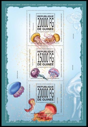 Poštové známky Guinea 2013 Medùzy Mi# 10045-47 Kat 22€