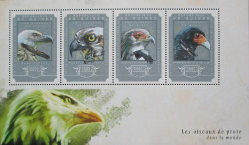 Poštové známky Guinea 2014 Dravci Mi# 10802-05 Kat 20€