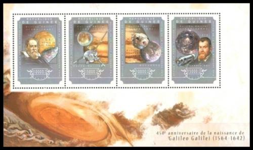 Poštové známky Guinea 2014 Galileo Galilei Mi# 10807-10 Kat 20€