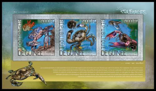 Poštové známky Guinea 2014 Korýši Mi# 10307-09 Kat 18€
