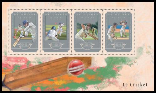 Poštové známky Guinea 2014 Kriket Mi# 10872-75 Kat 20€