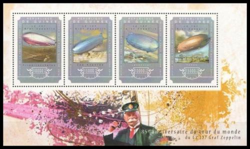 Poštové známky Guinea 2014 Zeppelin LZ 127 Mi# 10817-20 Kat 20€
